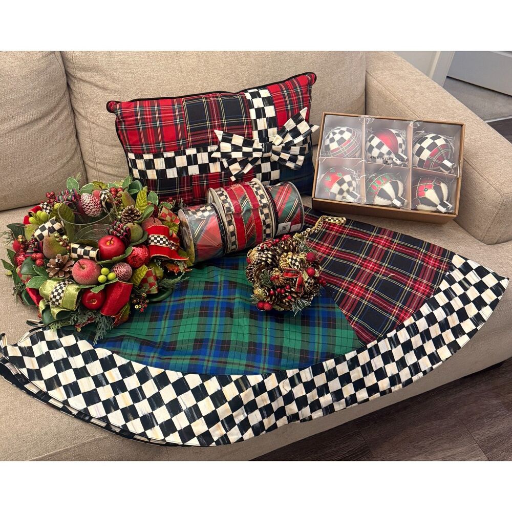 MacKenzie-Childs Christmas Holiday Decor BUNDLE